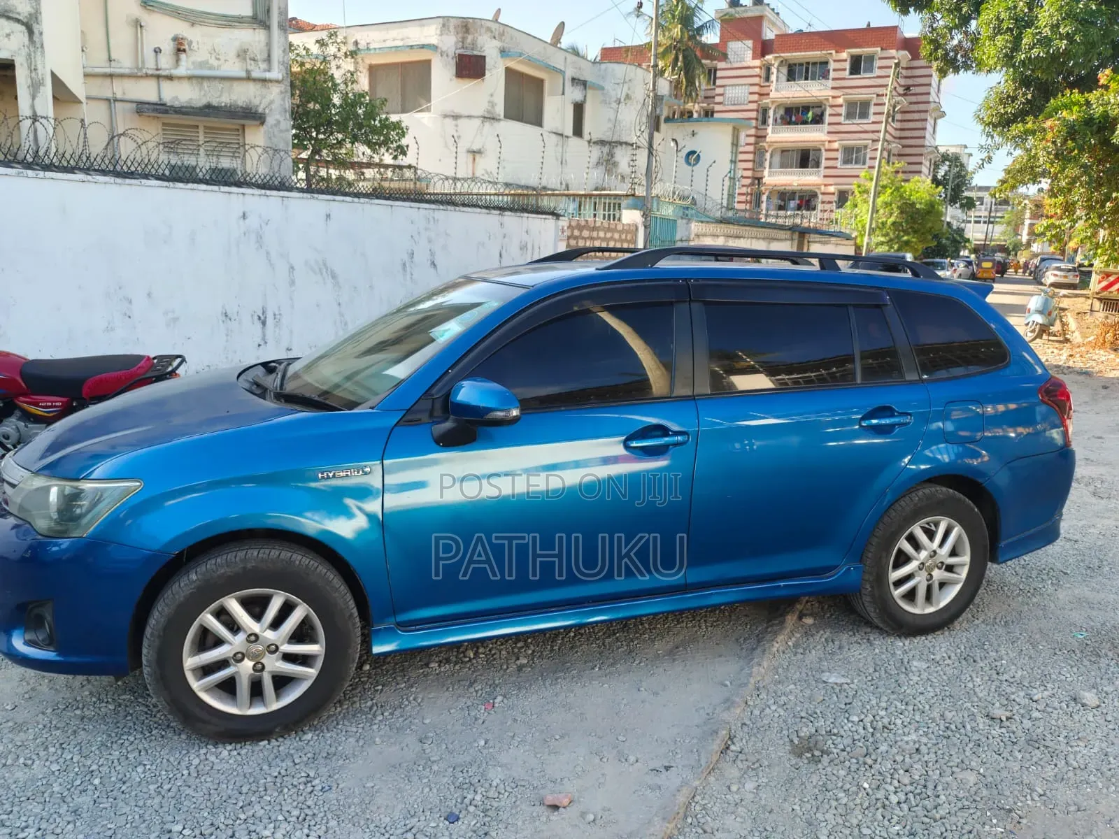 Toyota Corolla Fielder 2016 Blue