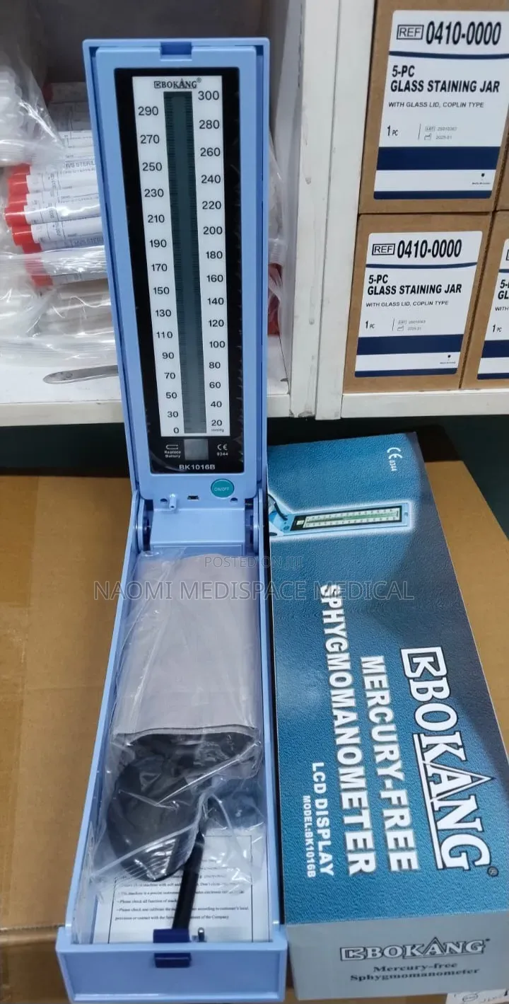 Mercury Free Sphygmomanometer With LCD Screen