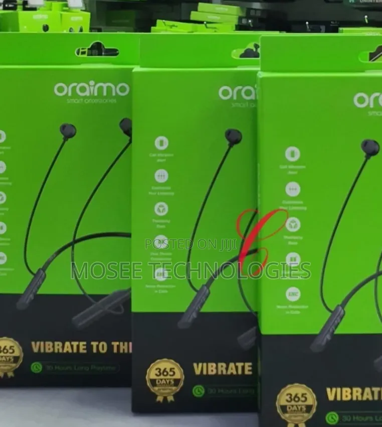 Oraimo Necklace Lite OEB-311 – Wireless Neckband With Call Vibration
