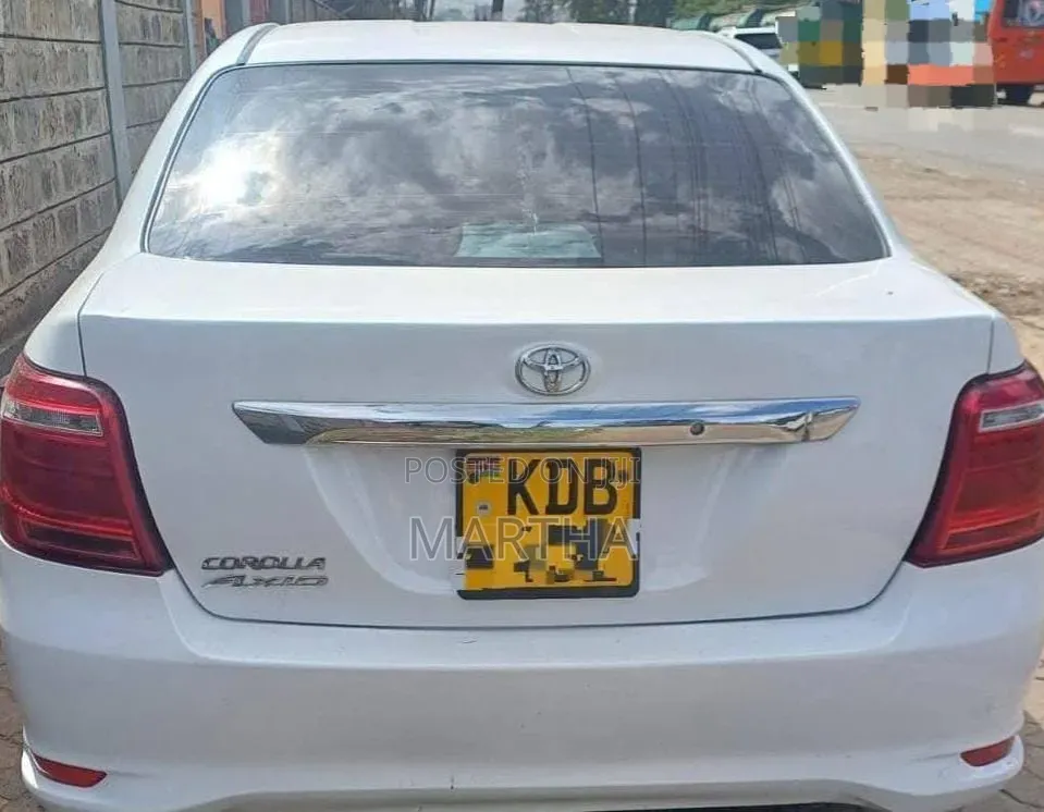 Toyota Axio 2014 White