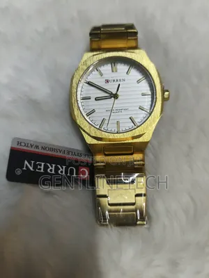 Curren 8456 Smart Gold Watch