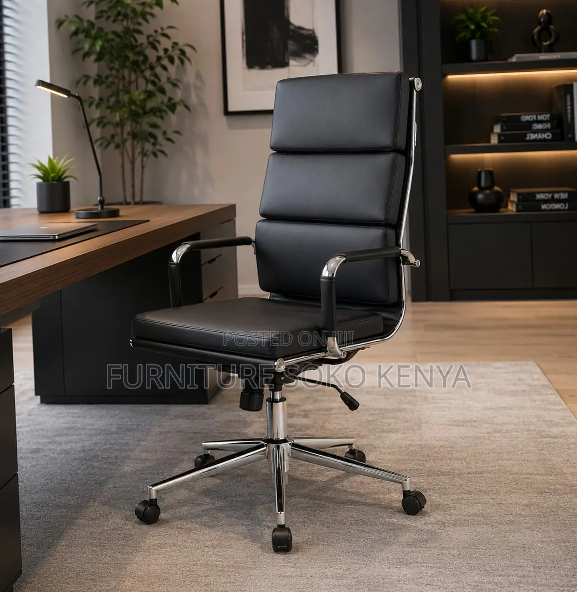 Executive Chairs || Leather High Back | Adjustable Modern Seat