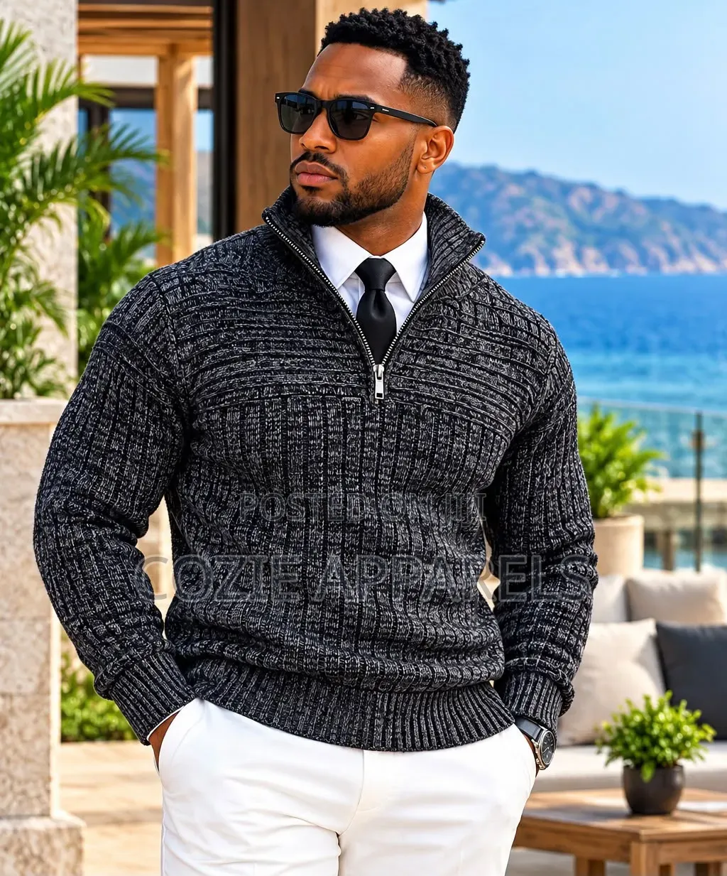 Quarter-Zip Sweaters