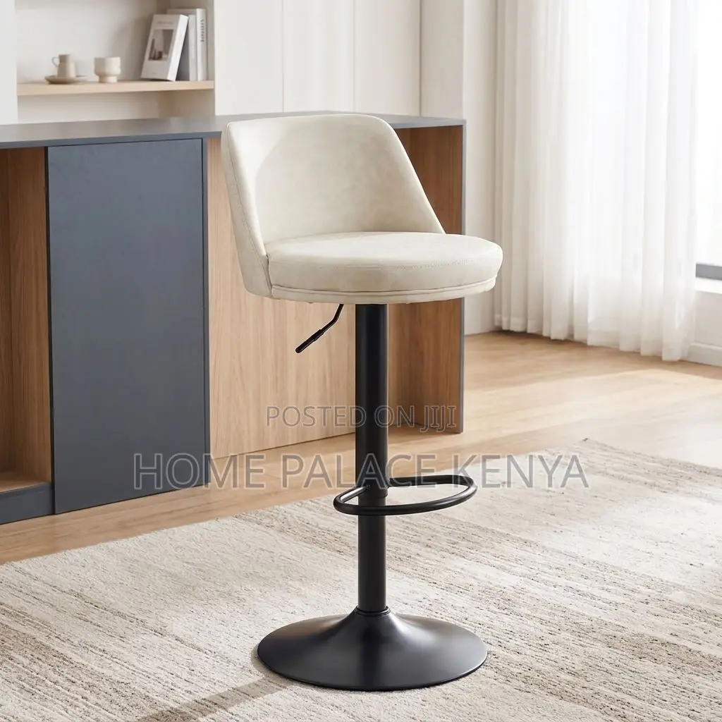 Bar Stool; Comfortable Height Adjustable Bar Stool for Kitchen Islands
