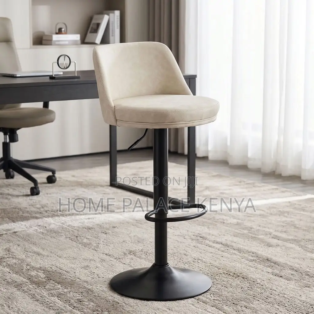 Bar Stool; Comfortable Height Adjustable Bar Stool for Kitchen Islands