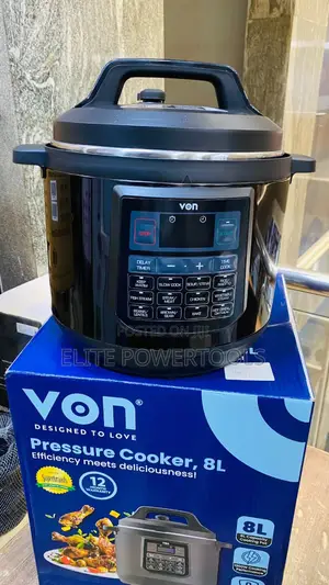 VON 8L Electric Pressure Cooker