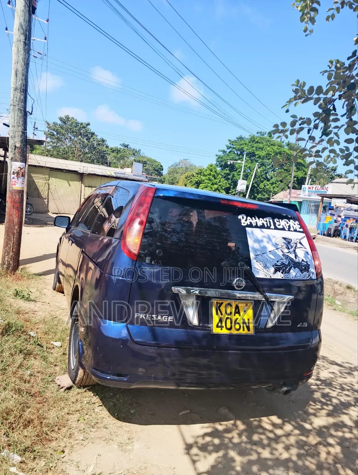 Nissan Presage 2008 Blue
