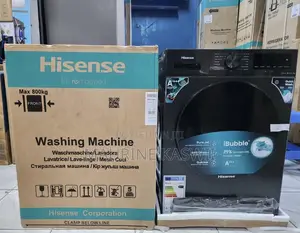 Hisense Wfqp8014evmt 8kg Washer New