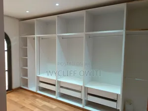 Kitchen Cabinets ,Stairs,wooden Floor and Waldrops
