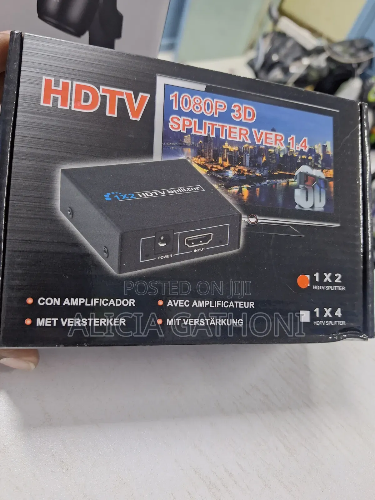 1080p 3d 1x2 HDMI Splitter