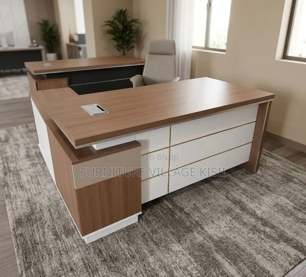 Executive Office L-Shaped Desk 1800mm