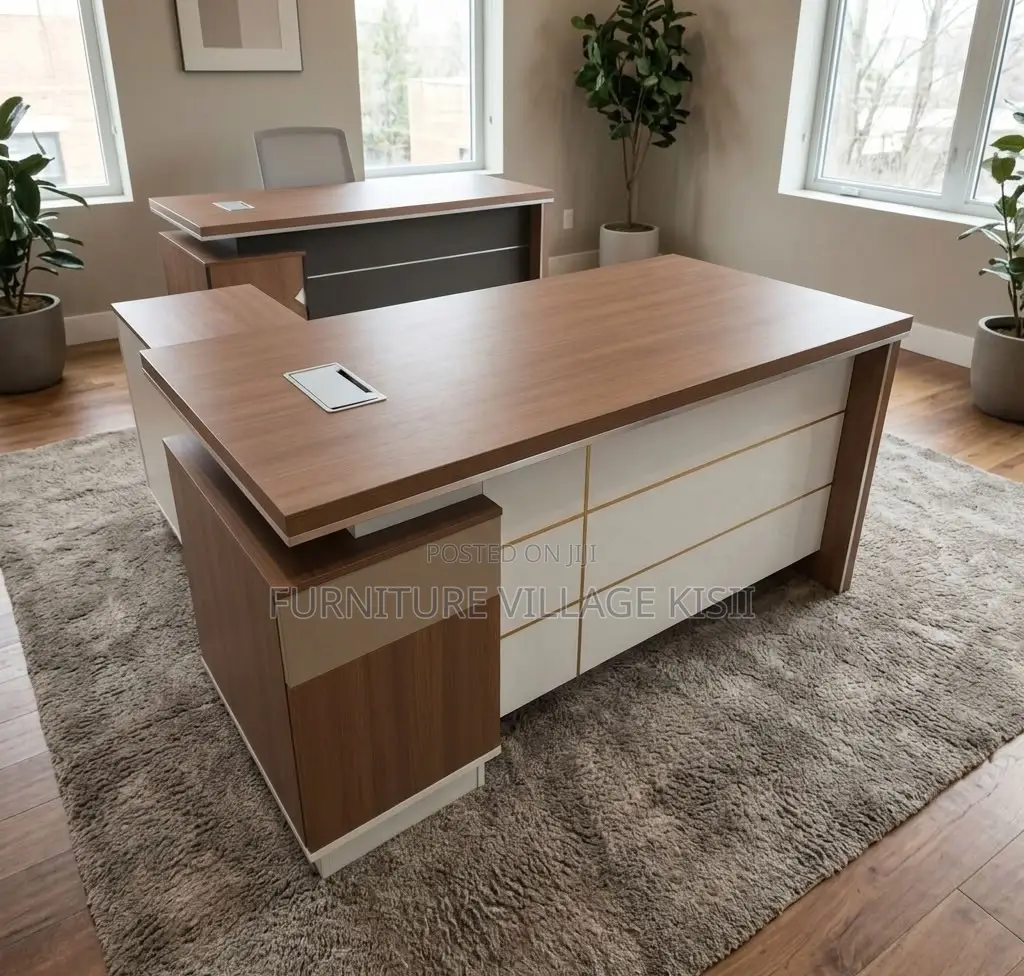 Executive Office L-Shaped Desk 1800mm