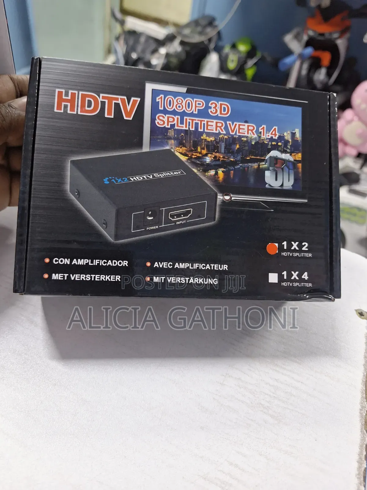 1080p 3d 1x2 HDMI Splitter