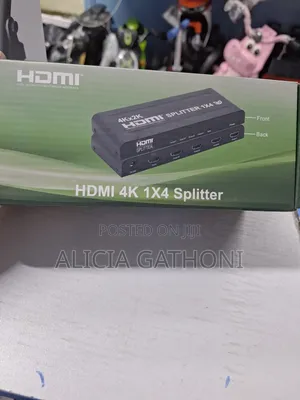 1x4 4port HDMI Splitter 4k With Power
