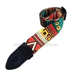 1pc Ethnic Style Widened Acoustic Guitar Strap