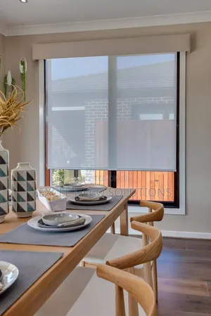 Modern Sunscreen Blinds for Office Windows