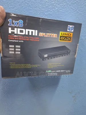 1x8 HDMI Splitter 4K Resolution