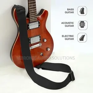 Bn Guitar Strap Adjustable Buckle Polyester Belt for Acoustic/Bass/E