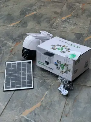 Solar Security Camera Single Lens PTZ Outdoor Surveillance