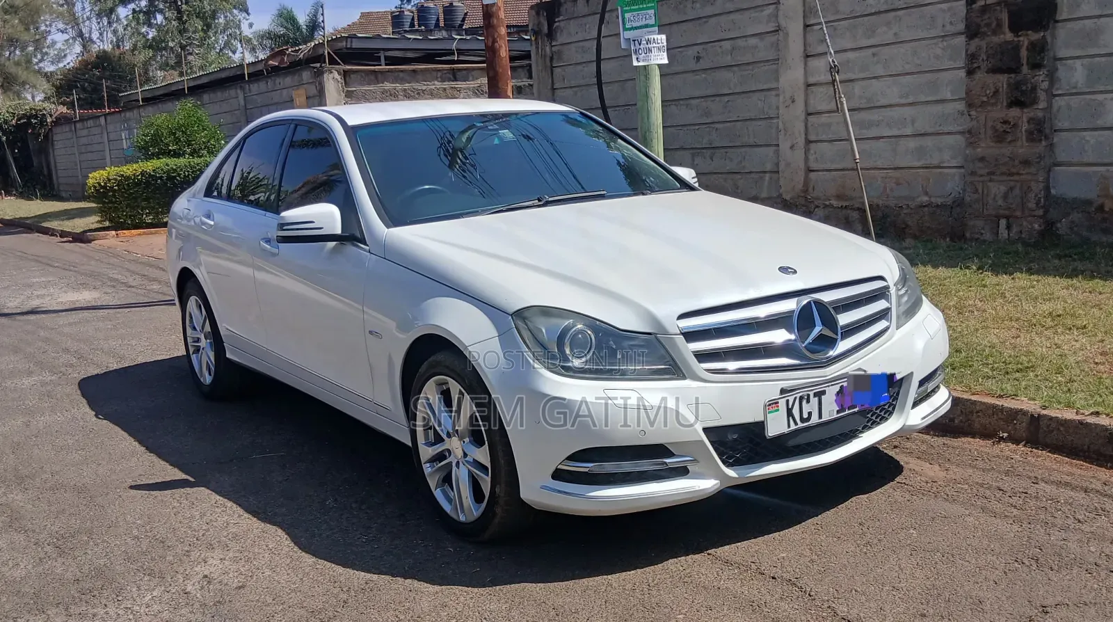 Mercedes-Benz C200 2012 White