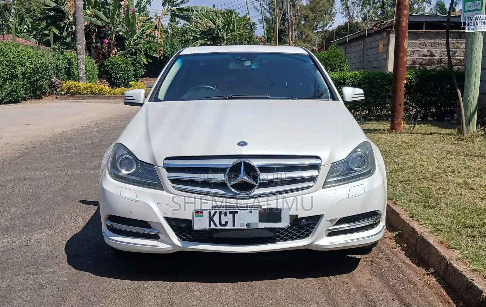 Mercedes-Benz C200 2012 White