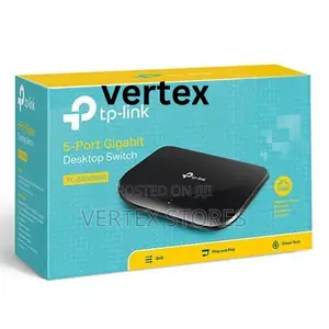 TP-Link 5-Port Gigabit Desktop Switch-Tl-Sg1005d