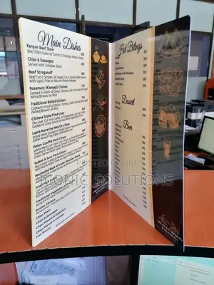 Restaurant - 12 Page Menu