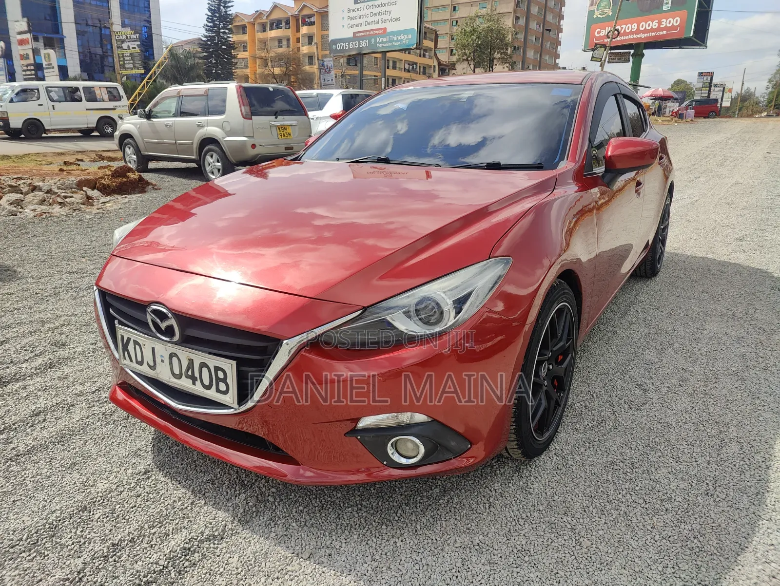 Mazda Axela 2015 Red