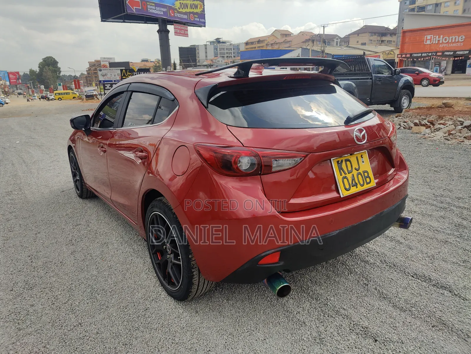 Mazda Axela 2015 Red