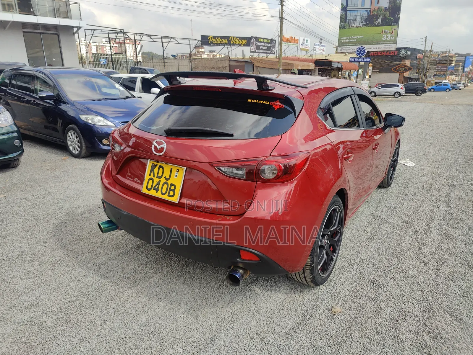 Mazda Axela 2015 Red