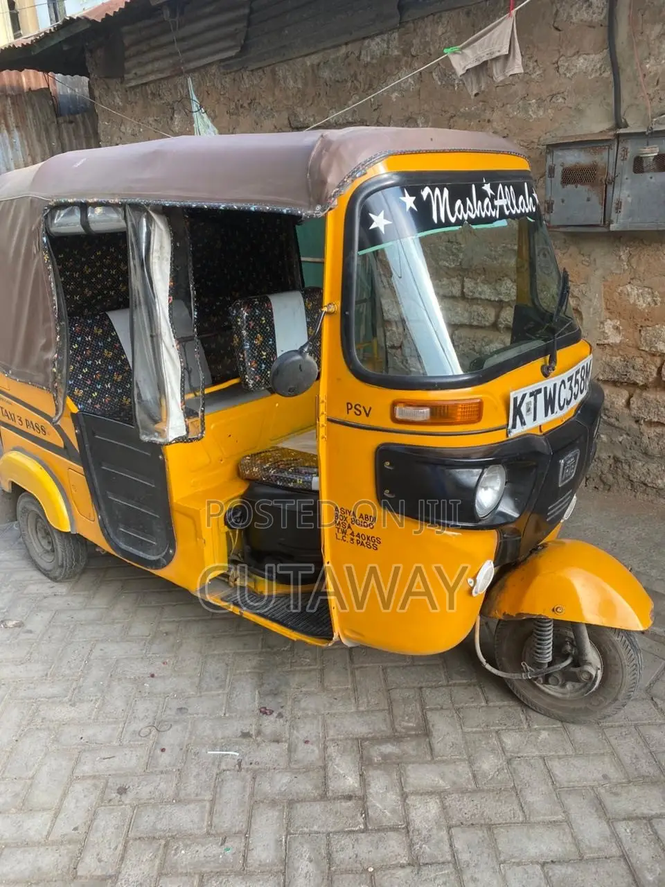 Bajaj RE 2021 Yellow