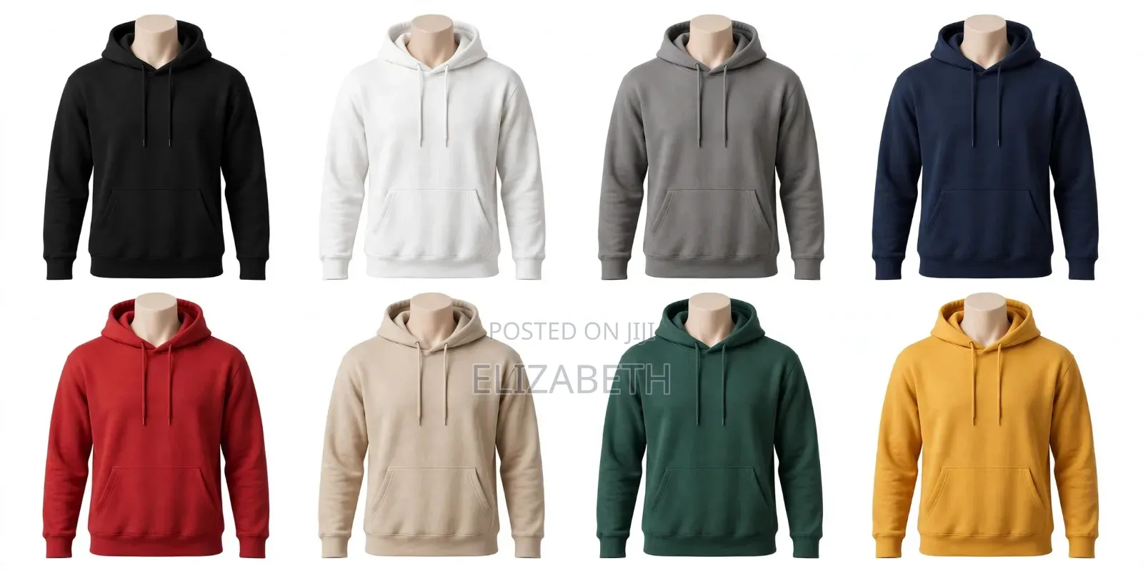 Plain Hoodies Available