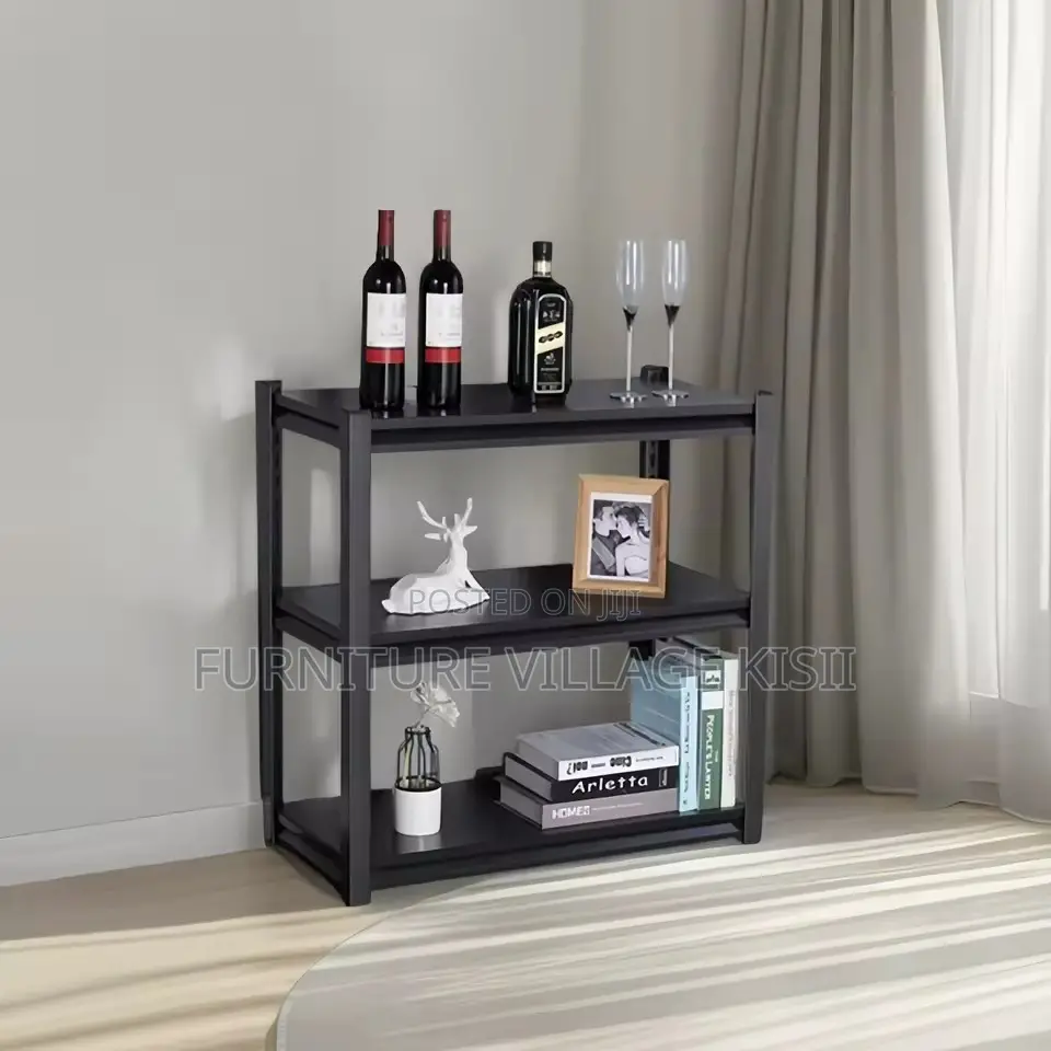 3-Tier Matallic Office Storage Rack