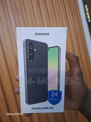 New Samsung Galaxy A56 256 GB Black