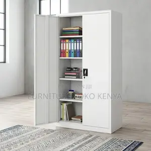 Executive Filing Cabinet | Two Doors Steel Stainless Cabinet