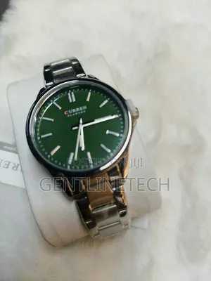 Curren 9090 Green Dial Women's Watch