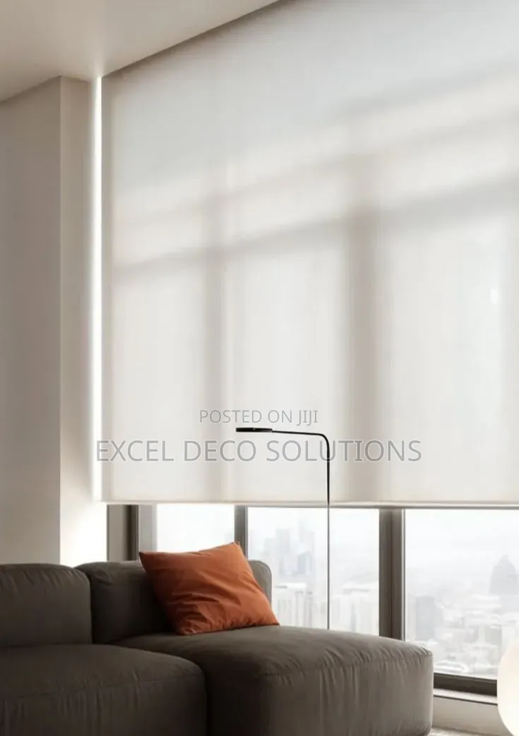 Minimalist Sunscreen Blinds for Modern Window Design