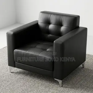 Single Seater Executive Sofa | Leather Office Sofa