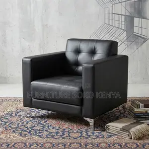 Single Seater Executive Sofa | Leather Office Sofa