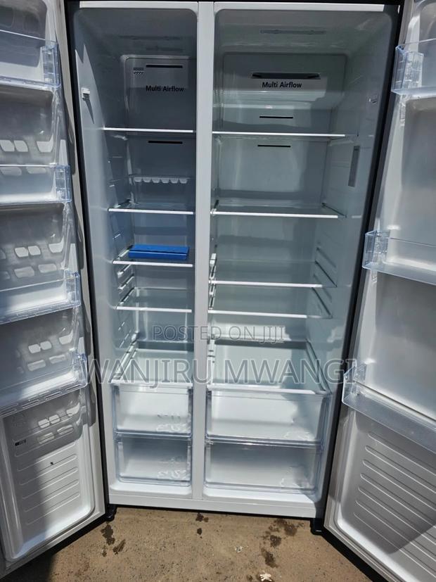 Black Side by Side Refrigerator - thumbnail 2