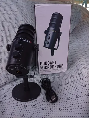 Podcast Microphone With (XLR), USB C Port