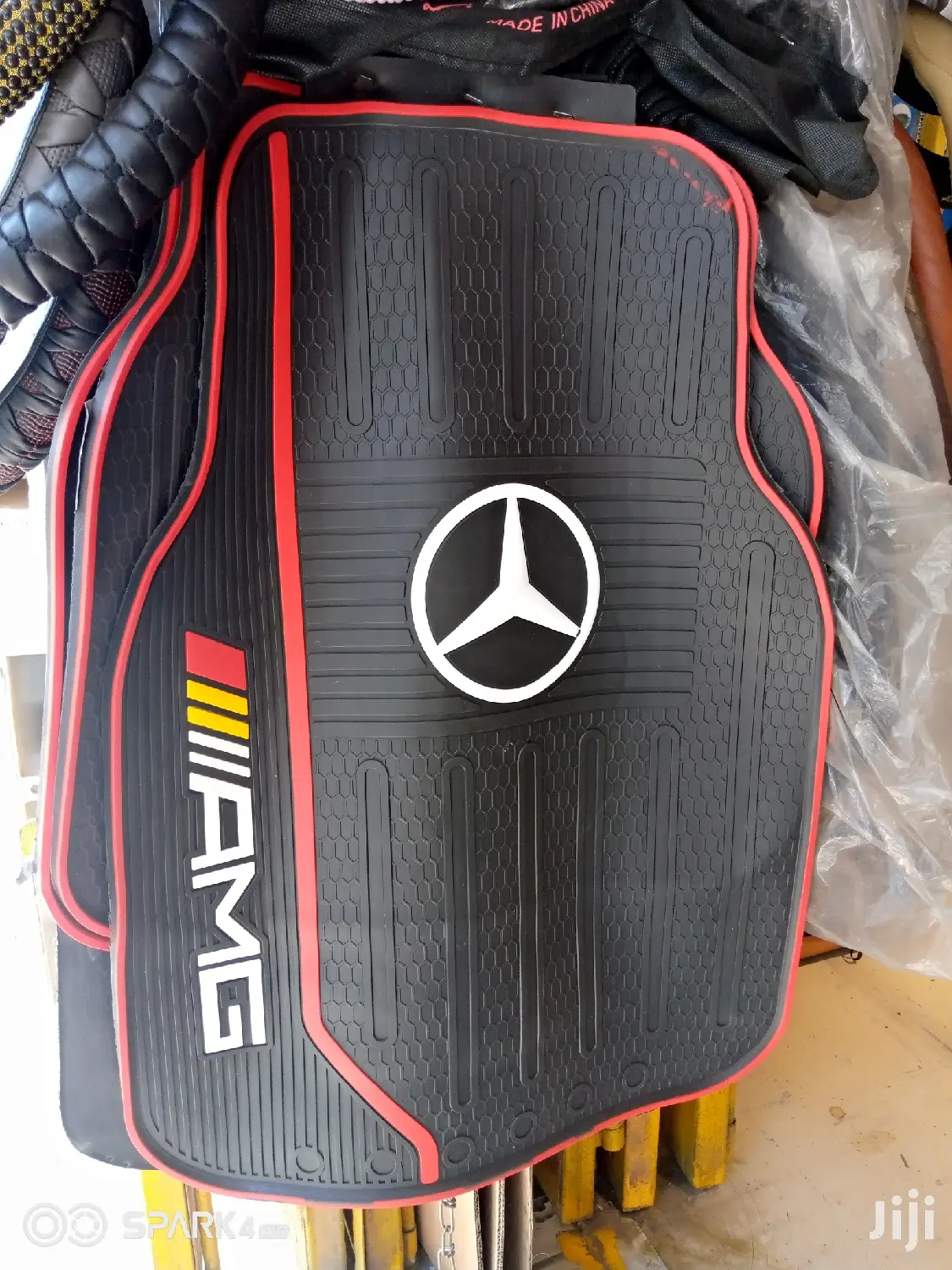 Branded Rubber Mercedes Mats