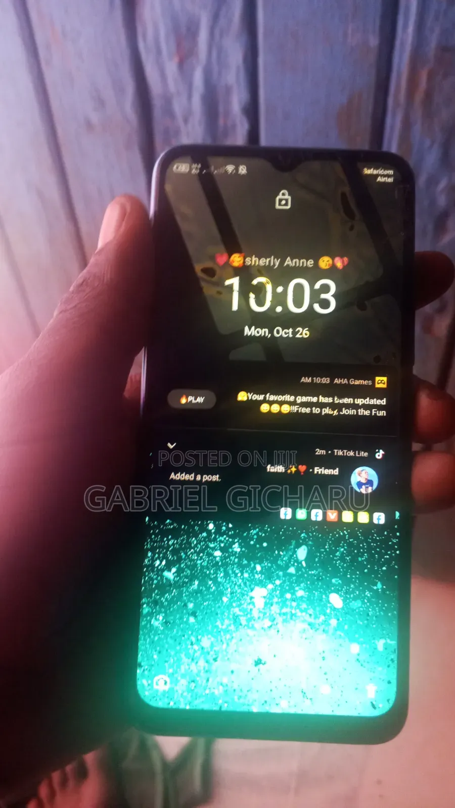 Itel A60 32 GB Blue