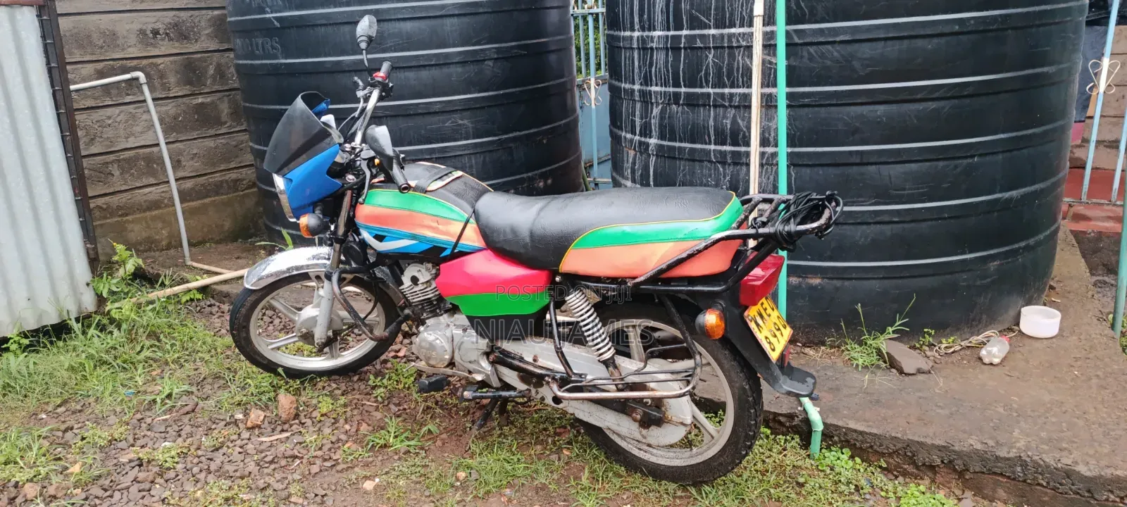 TVS HLX 125 2017 Black