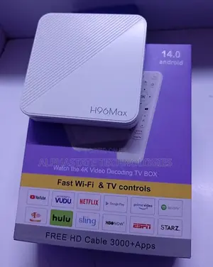 4k-H96 Max Android 14 TV Box 2GB/16GB