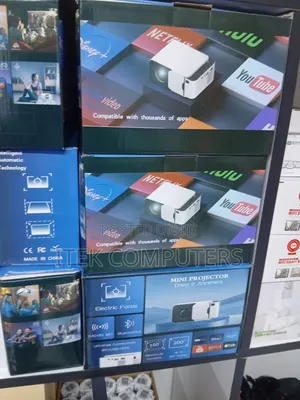 T6 Mini Android Projector With Smart WiFi and Bluetooth Connectivity