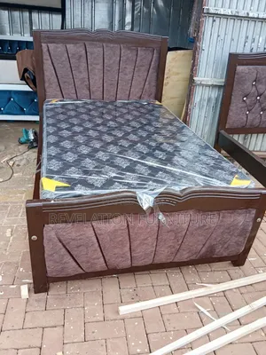 A Dark Chocolate Mocket Bed Ready for Delivery