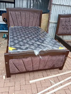 A Dark Chocolate Mocket Bed Ready for Delivery