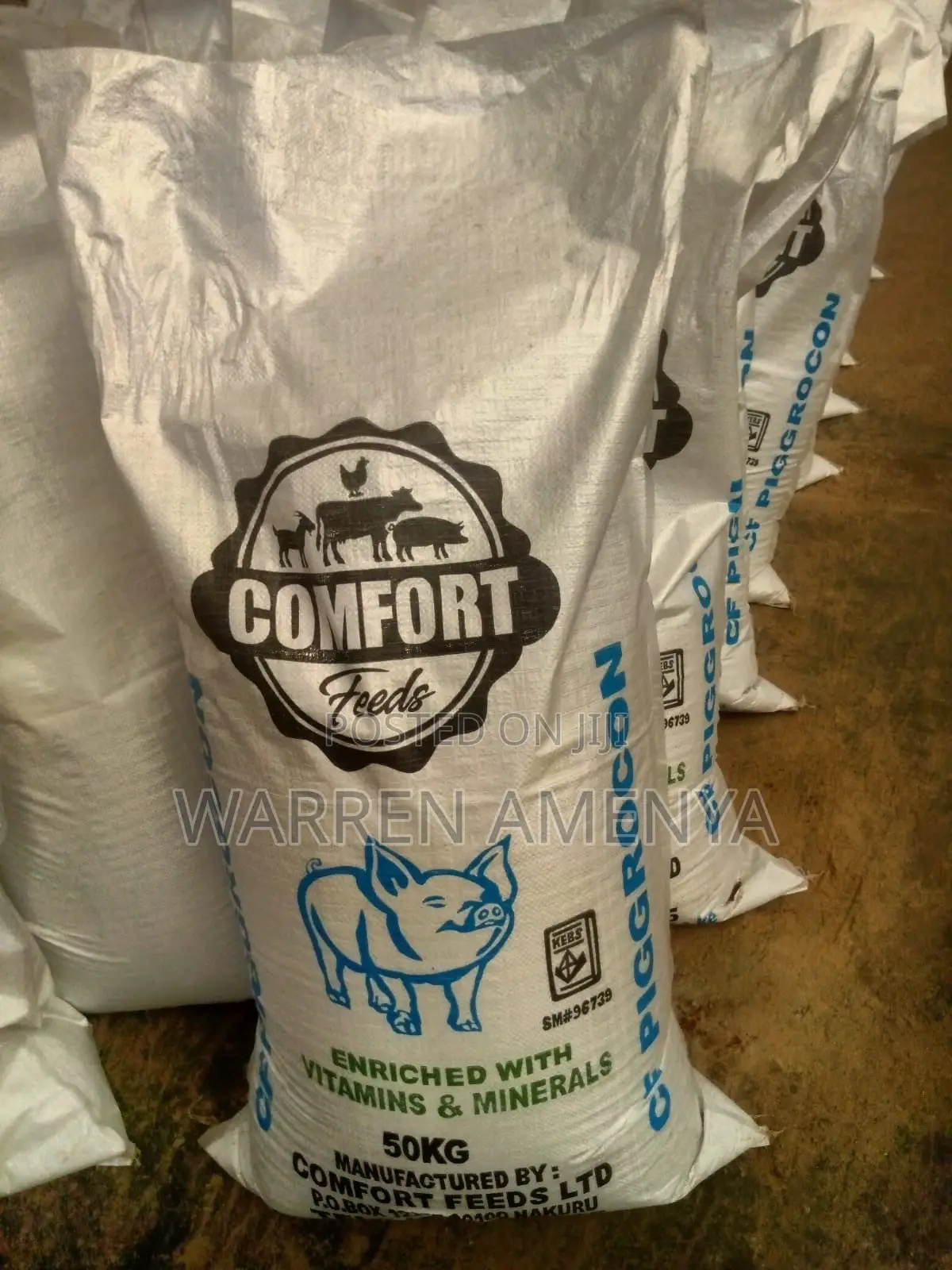 Pig Grower Feed Concentrate.