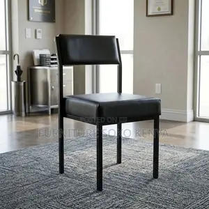 Training Chairs | Mid Backrest Visitor Black Seat